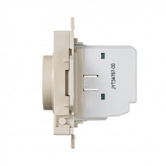 Термостат для теплого пола Systeme Electric AtlasDesign 10A, бежевый &mdash; Multielectrika