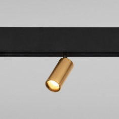 Slim Magnetic Трековый поворотный светильник 5W 4200K Cantors латунь 85036/01 &mdash; Multielectrika