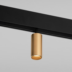 Slim Magnetic Трековый поворотный светильник 5W 4200K Cantors латунь 85036/01 &mdash; Multielectrika