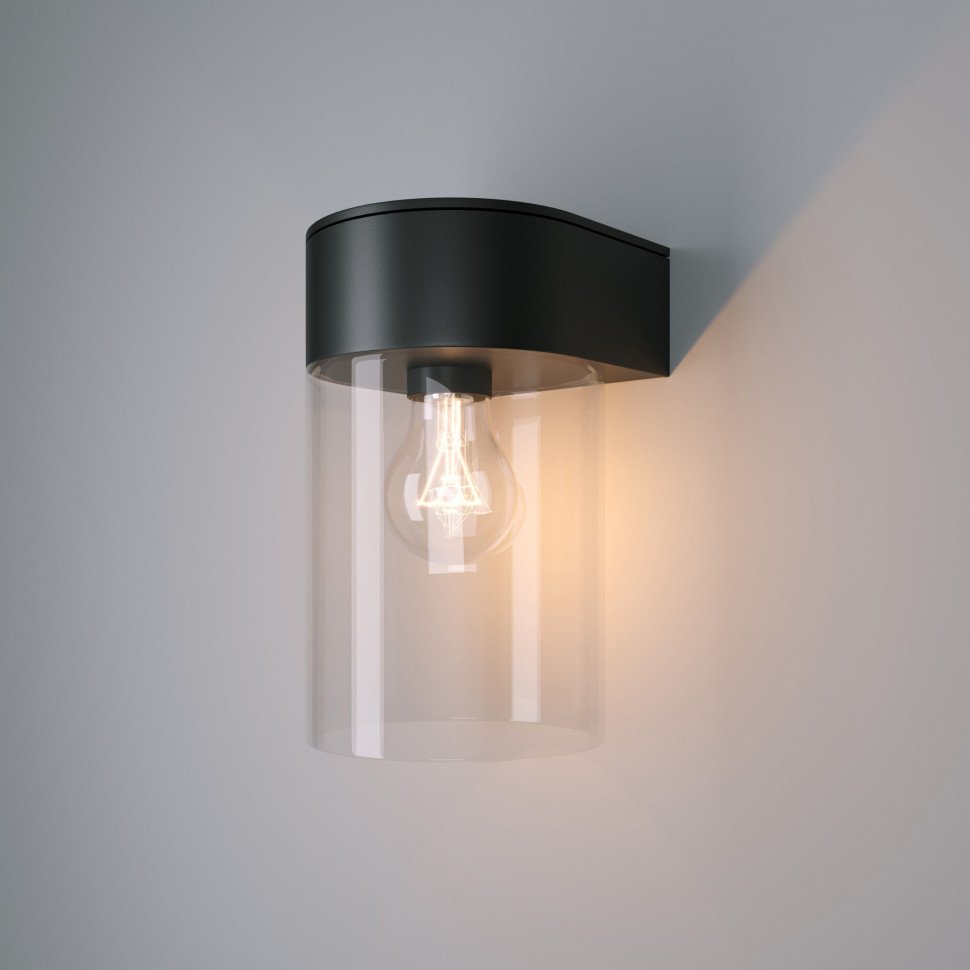 Настенный уличный светильник Atrani 35085/D черный фото 1 — Multielectrika