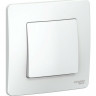 Выключатель 1-клавишный Systeme Electric BLANCA, скрытый монтаж, белый, BLNVS010101