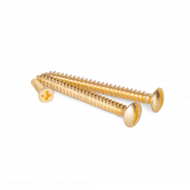 Винты для накладного выключателя 3шт. золото ретро WL18-21-01 &mdash; Multielectrika