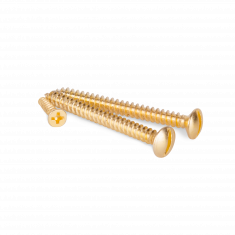 Винты для накладного выключателя 3шт. золото ретро WL18-21-01 &mdash; Multielectrika