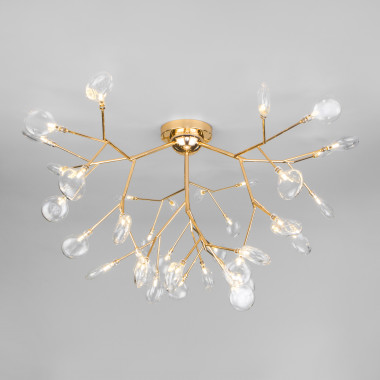Потолочная люстра со стеклянными плафонами 566 — Multielectrika