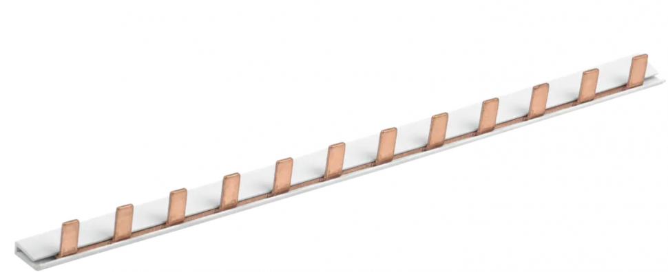 Шина-гребёнка соединительная типа PIN (штырь),1Р, 63А, IEK,1м. YNS21-1-063  фото 1 — Multielectrika