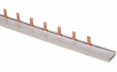 Шина-гребёнка соединительная типа PIN (штырь),1Р, 63А, IEK,1м. YNS21-1-063  &mdash; Multielectrika