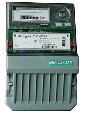 Счетчик электроэнергии Меркурий 230 АМ-01 — Multielectrika