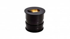 GW-R612-3-BL-WW, бра встраиваемое для подсветки лестницы/пола FLOOR R Черный 3Вт 3000К IP54 &mdash; Multielectrika