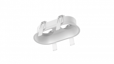 Корпус светильника встраиваемый, серия COMBO 5, белый, IP20, COMBO-50-WH — Multielectrika