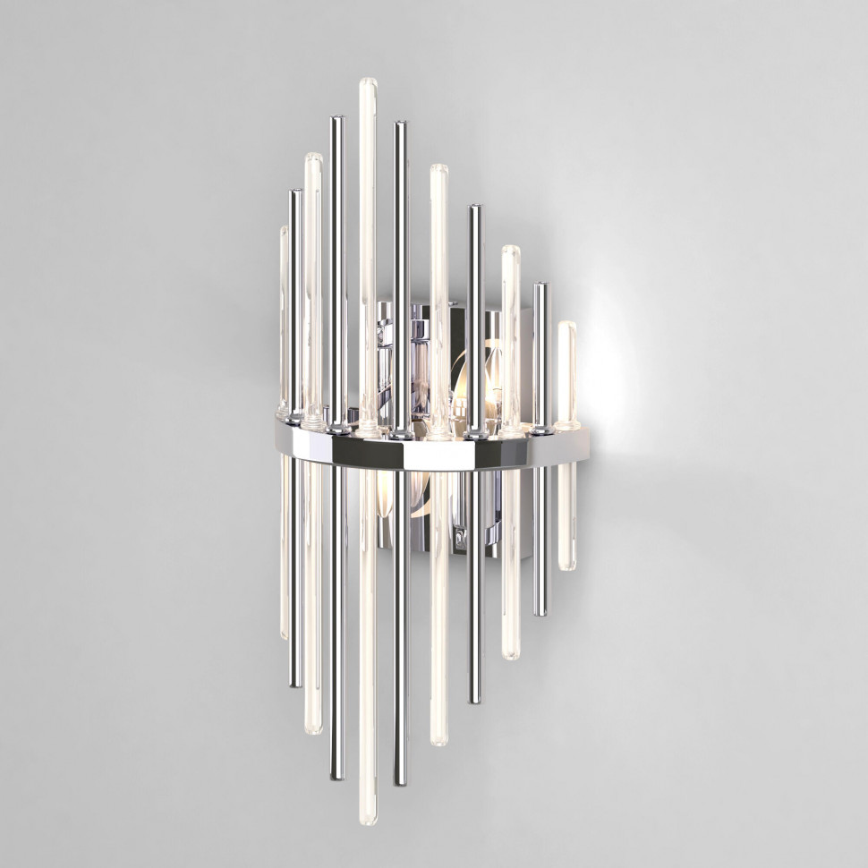 Настенный светильник 355/2 хром фото 1 — Multielectrika