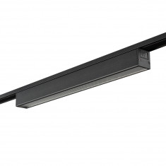 Светильник линейный системы SLIM, 12Вт, 48В, черный, сплошной, DL-SLIM-DFBL-12-CCT &mdash; Multielectrika