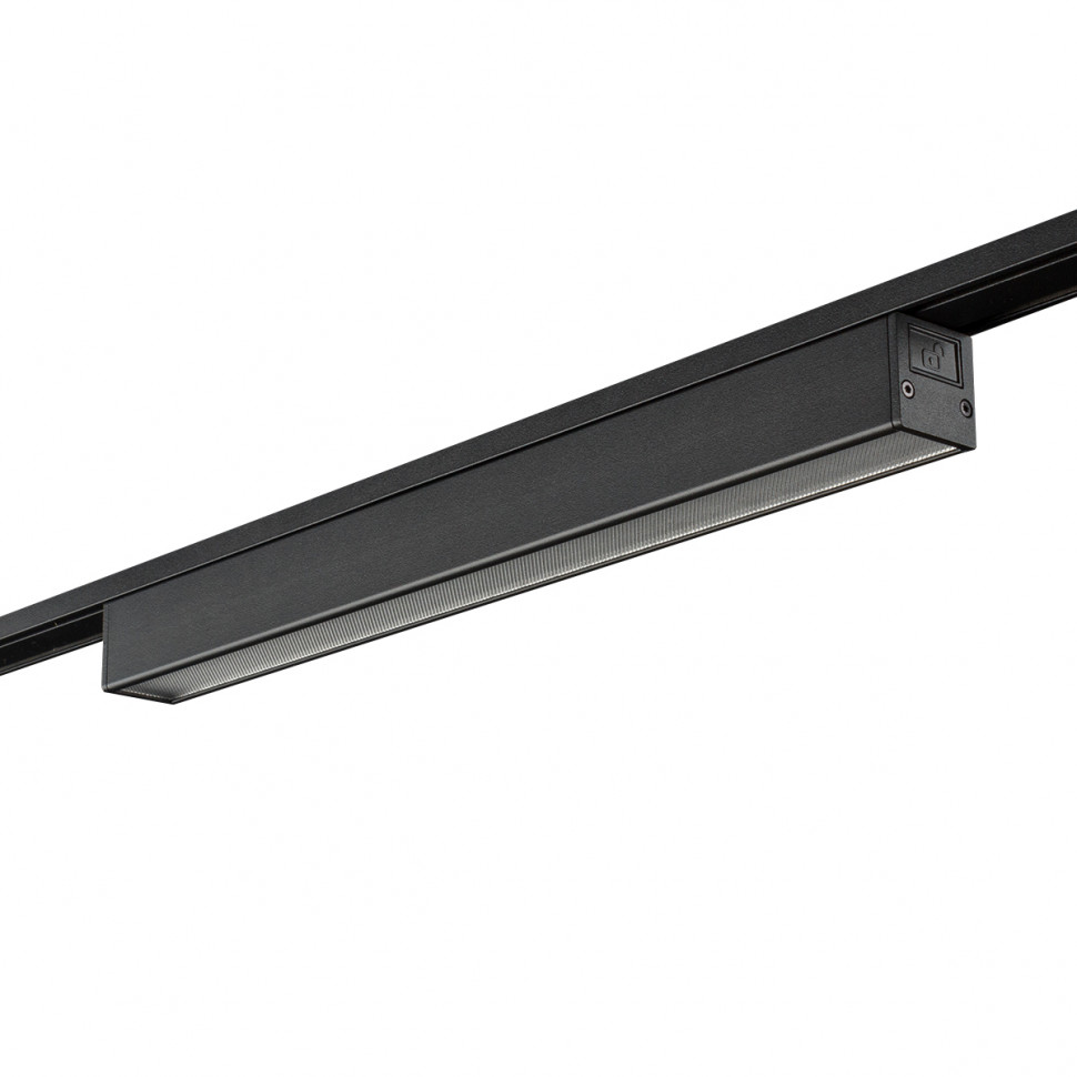 Светильник линейный системы SLIM, 12Вт, 48В, черный, сплошной, DL-SLIM-DFBL-12-CCT фото 1 — Multielectrika
