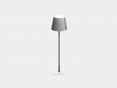 FL-1793-650-7-GR-WW, светильник уличный напольный, IP65, серый, 7Вт, 3000К &mdash; Multielectrika