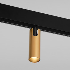 Slim Magnetic Трековый светильник 7W 4200K Cubo латунь 85035/01 85035/01 &mdash; Multielectrika