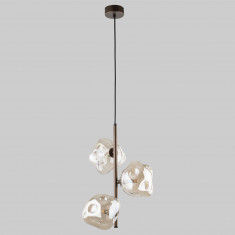 Подвесной светильник со стеклянными плафонами 11036 Lava Brown &mdash; Multielectrika