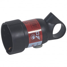 Розетка 2К+3 - Legrand Элиум - 16 А - с кольцом - пластик - винтовой зажим - чёрный 050195 &mdash; Multielectrika