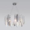 Умная подвесная люстра с фактурным стеклом 324/8 фото 3 — Multielectrika