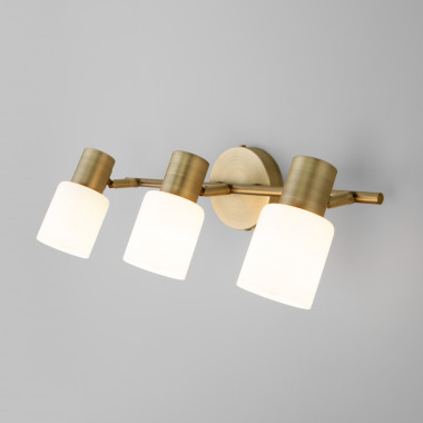 Настенный светильник с поворотными плафонами 20089/3 бронза — Multielectrika