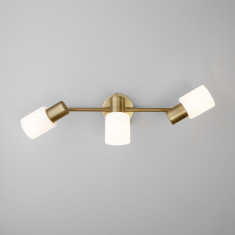 Настенный светильник с поворотными плафонами 20089/3 бронза &mdash; Multielectrika