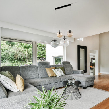 Подвесной светильник со стеклянными плафонами 4795 Esme — Multielectrika