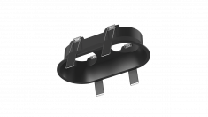 Корпус светильника встраиваемый, серия COMBO 5, черный, IP20, COMBO-50-BL &mdash; Multielectrika