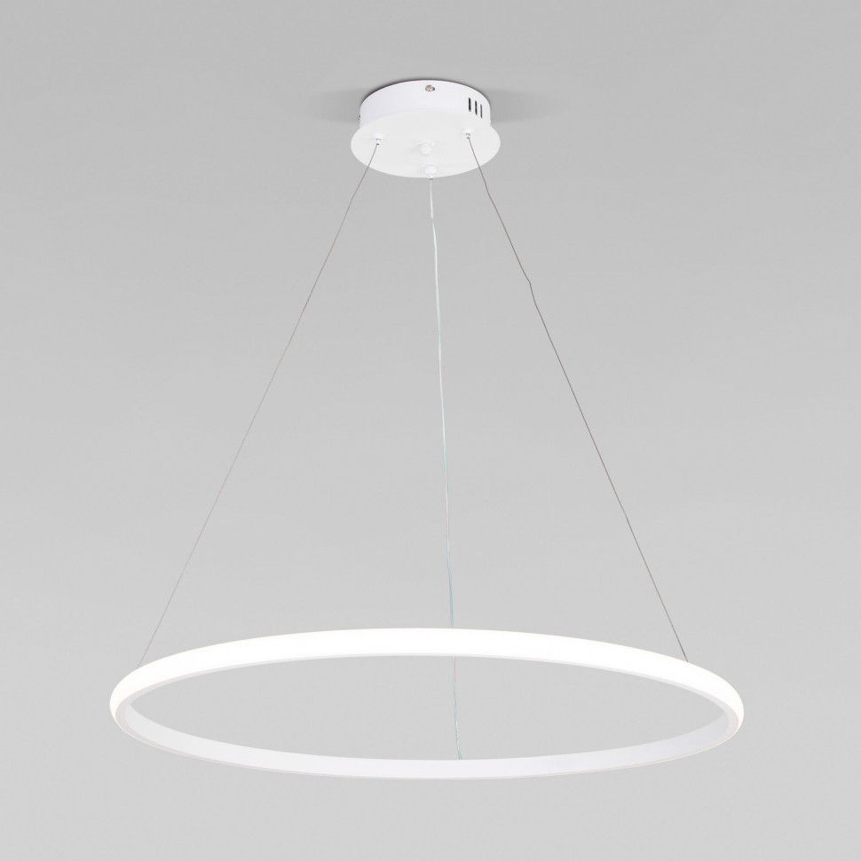 Подвесной светодиодный светильник с пультом управления 90264/1 белый фото 1 — Multielectrika
