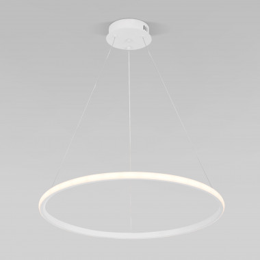 Подвесной светодиодный светильник с пультом управления 90264/1 белый — Multielectrika