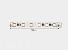 Лента светодиодная SWG pro, SMD5050, 60 LED/м, 14,4 Вт/м, 24В, IP20, RGB, WS2811, 3 года гарантия &mdash; Multielectrika