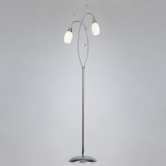 Торшер со стеклянными плафонами 22080/2F хром &mdash; Multielectrika