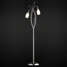 Торшер со стеклянными плафонами 22080/2F хром &mdash; Multielectrika