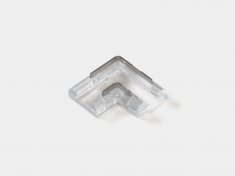 Пластиковый L-коннектор для ленты 8мм, CN-8MM-2P-L-SC-H &mdash; Multielectrika