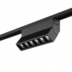 Светильник-книжка системы SLIM, 10Вт, 48В, черный, darklight, DL-SLIM-FLBL-10-CCT &mdash; Multielectrika