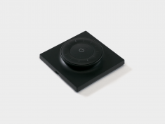 Настенная панель Quick control беспроводная монохромный , черная  &mdash; Multielectrika