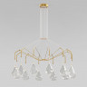 Умная подвесная люстра со стеклянными плафонами 201002/12
