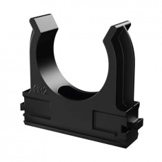 Крепеж-клипса для труб D32, чёрные "Промрукав" PR.02732ч &mdash; Multielectrika