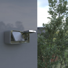 Розетка влагозащ. с зазем. с защит. крышкой и шторками Gallant серебряный W5071206 &mdash; Multielectrika