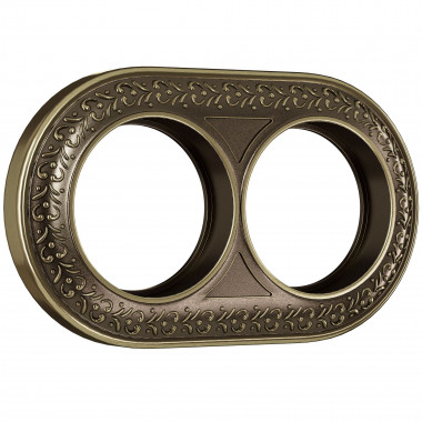 Рамка на 2 поста (бронза) WL70-frame-02 — Multielectrika