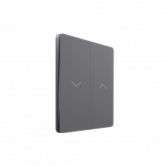 Systeme Infinity, Выключатель жалюзи (250В, 10А), FSE000719, Вулканический пепел &mdash; Multielectrika