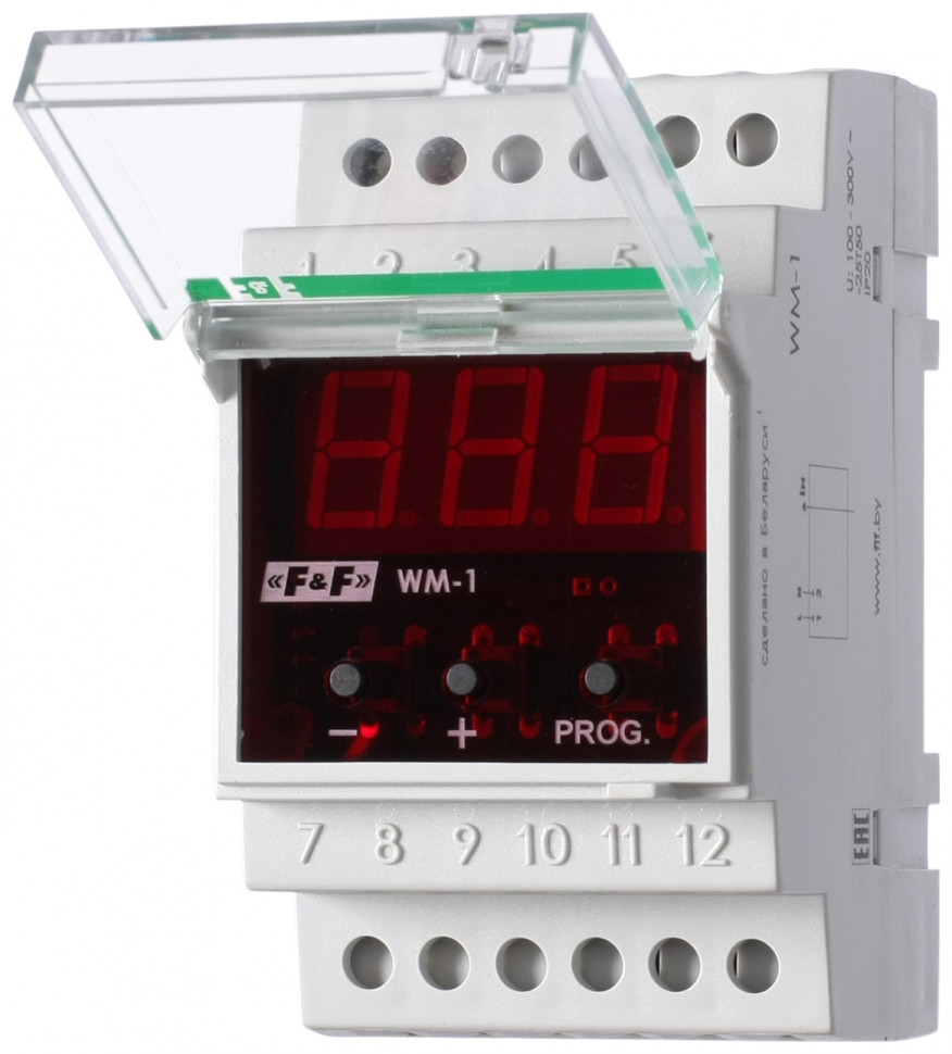 Указатель мощности, тока и напряжения (0,5-10 кВт / 1-50 А / 100-300 В) WM-1 фото 1 — Multielectrika