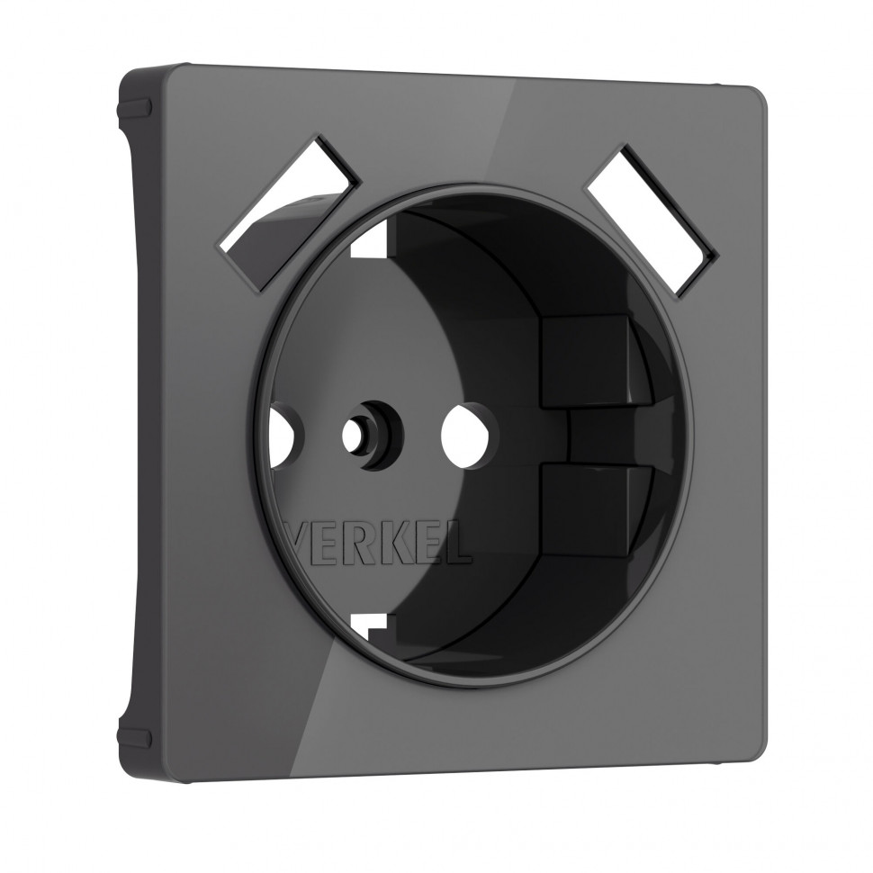 Накладка для розетки USB (графит акрил) W1179544 фото 1 &mdash; Multielectrika