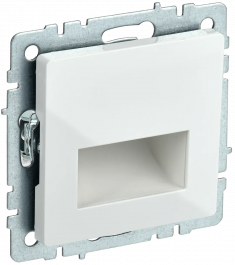 Подсветка светодиодная встраиваемая IEK Brite ПЛ20-БрБ белая &mdash; Multielectrika