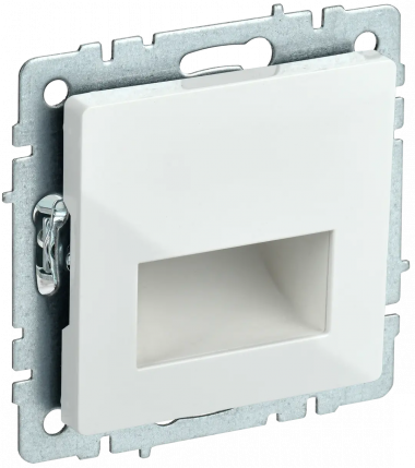 Подсветка светодиодная встраиваемая IEK Brite ПЛ20-БрБ белая — Multielectrika