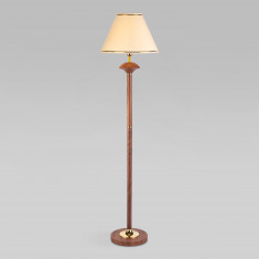 Напольный светильник с абажуром 01086/1 орех &mdash; Multielectrika