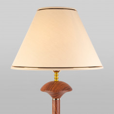 Напольный светильник с абажуром 01086/1 орех &mdash; Multielectrika