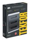 Корпус пластиковый IEK TEKFOR ЩРВ-П-54 IP41 черная прозрачная дверь фото 3 — Multielectrika Корпус пластиковый IEK TEKFOR ЩРВ-П-54 IP41 черная прозрачная дверь фото 3 — Multielectrika