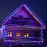 Новогодняя гирлянда нить мульти с эффектом мерцания 20м IP65 400-102 мульти с эффектом мерцания