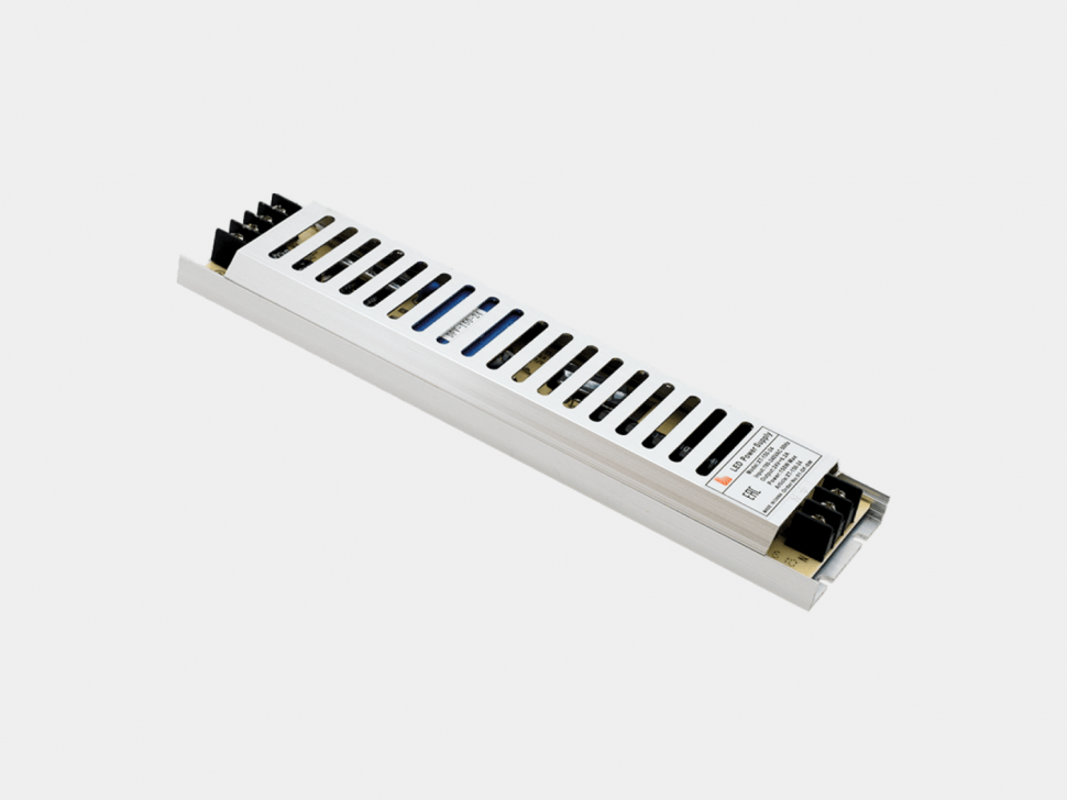 Ультратонкий блок питания в металлическом корпусе, IP20, 150W, 24V, XT-150-24 фото 1 — Multielectrika