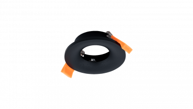 NC1761R-FBK Встраиваемая рамка мат черный  MR16  (POINT-R-FBK) — Multielectrika