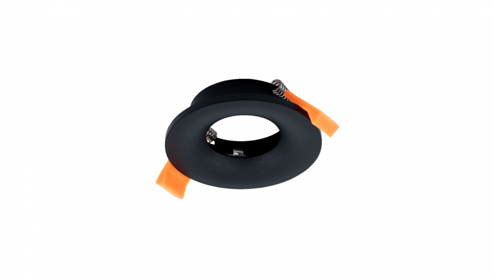 NC1761R-FBK Встраиваемая рамка мат черный  MR16  (POINT-R-FBK) фото 1 — Multielectrika