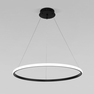 Подвесной светодиодный светильник с пультом управления 90264/1 черный — Multielectrika